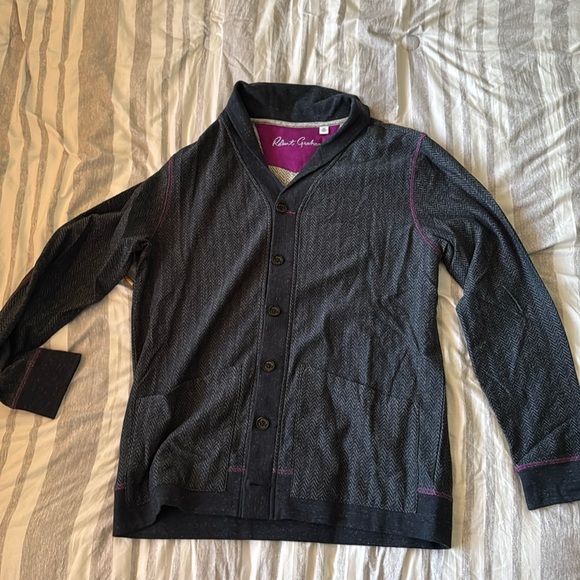 Robert Graham men’s XL cardigan. NWOT